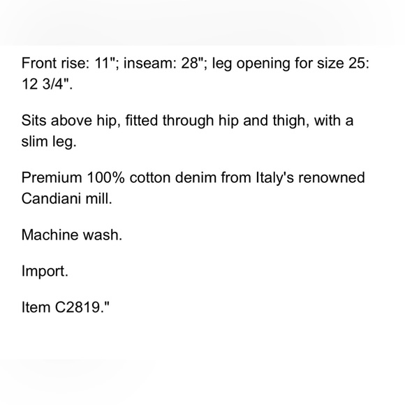 🌸Madewell Perfect Vintage jeans size 29 - Picture 14 of 14